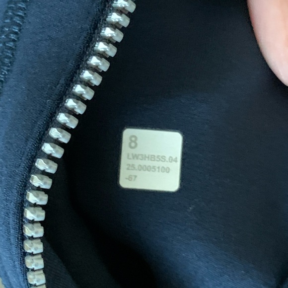 Lululemon Athletica Define Cropped Nulu Jacket size 8 NWOT - Picture 8 of 14